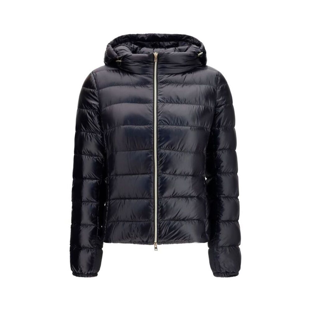 Herno Black Polyamide Full-Length Women's Jacket